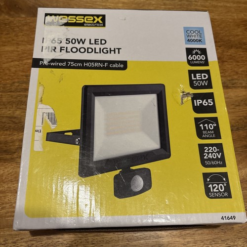 Wessex 50w led pir - wessex, floodlight