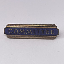 Vintage Committee Enamel Pin