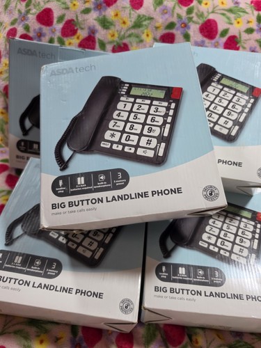 George big buttons telephone - big,