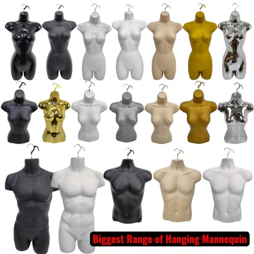 Hanging body form mannequins - hanging,