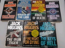 JACK HIGGINS - 7 X  Thriller