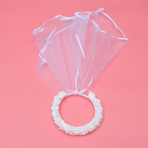 Floral hair wreath headpiece - floral,