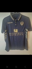 LEEDS UNITED AFC polo Shirt jersey Macron 2014-2015 adult SIZE L
