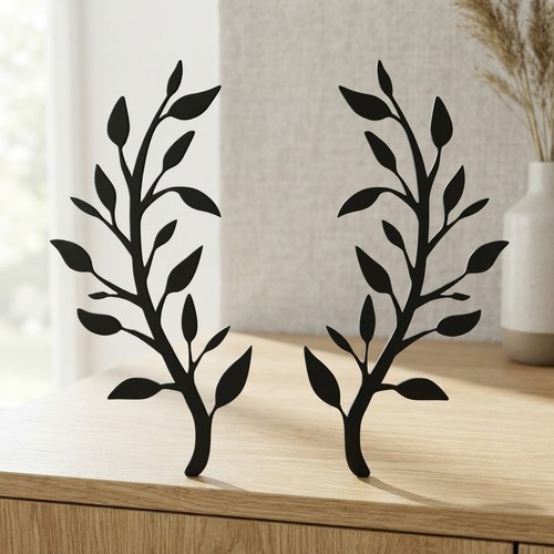 Elegant metal tree - metal, wall