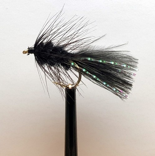 Black woolly bugger short - 3, x