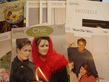 JOB LOT OF 16  KNITTING PATTERNS WENDY CHIC JAZZ VELVET  WIND IN WILLOWS KIDS