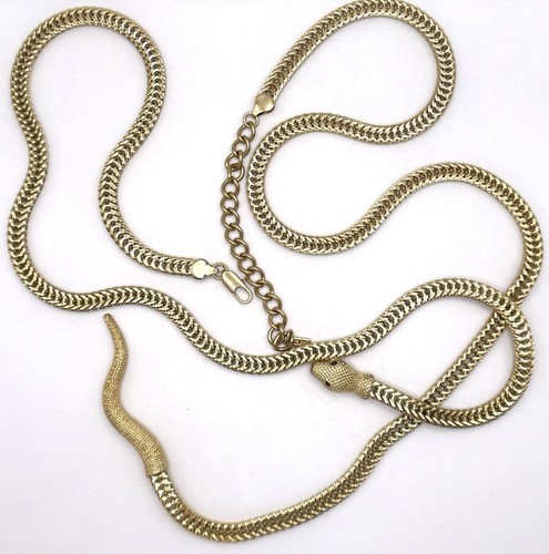 Zara snake chain belt gold - chain,