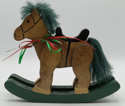 Rustic wooden toy - rustic, rocking