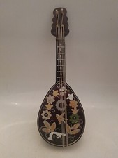 Antique inlaid mandolin music - inlaid,