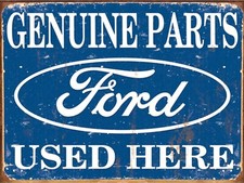 Ford genuine parts retro - ford,