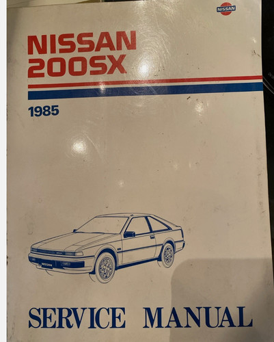 1985 nissan 200sx service - nissan,