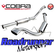 VZ08g Cobra Astra VXR MK5 3" Exhaust System Stainless Cat Back Resonated (05-11)