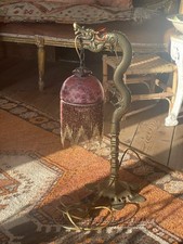 Antique Brass Dragon Table