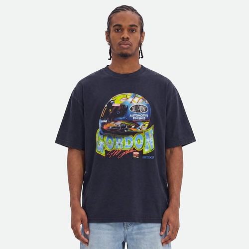 Retro nascar racing helmet tee - nascar,