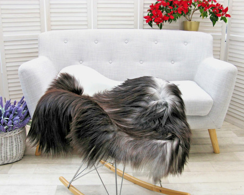 Icelandic sheepskin rug - sheepskin, shaggy