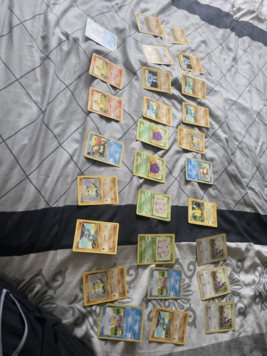 Old pokem cards found my - cards,