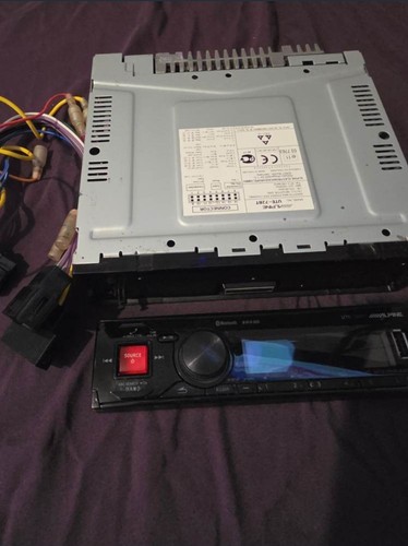 Alpine ute 72bt car radio - alpine,