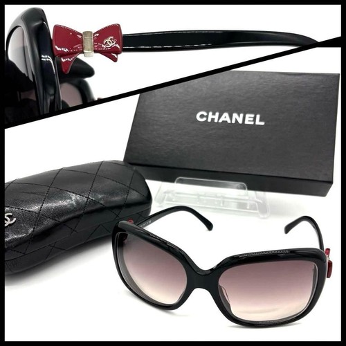 Chanel with case sunglasses - chanel,