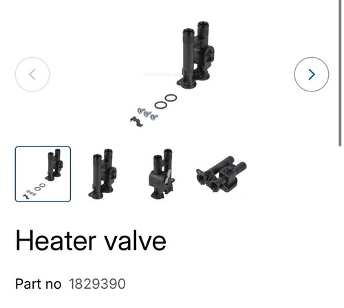 Daf heater valve - daf,