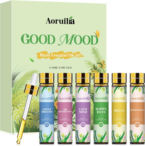Essential oil blends set - oil, 6