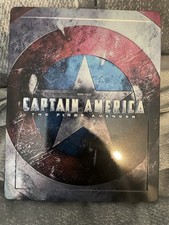 Captain America. First Avenger. Blu-ray Steelbook.  Embossed.
