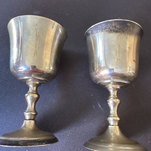 Pair vintage epns - pair, silver