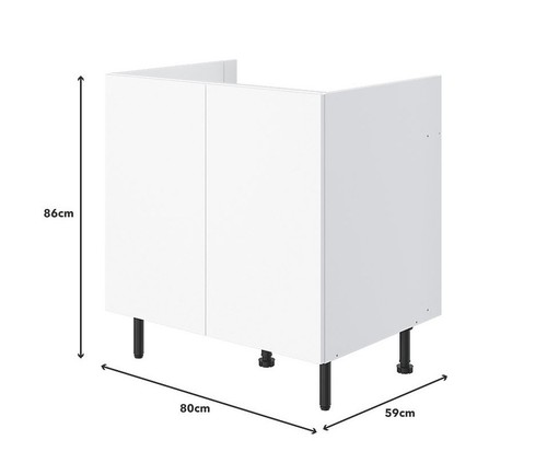 Kitchen base unit cabinet - unit, matt