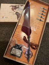 Quill pen and - , ink