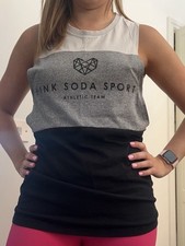 Women’s Pink Soda Gym Vest Top