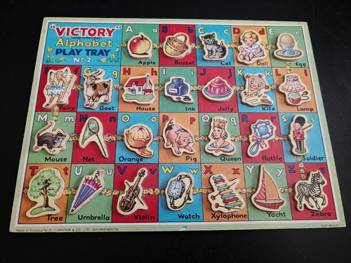 Victory alphabet play tray - victory,