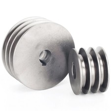 V-Belt Pulley Motor Pulleys Groove 4-10mm Discs Dia Ø70-150mm For 3A Type Belts