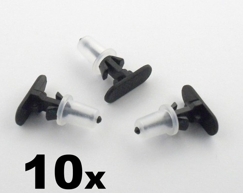 10x vauxhall door seal clips - 10x, clips-