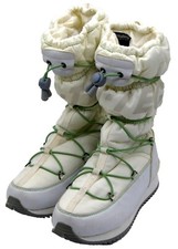LADIES WATERPROOF HI TEC NEW MOON LIGHTWEIGHT WINTER SNOW MID BOOTS WHITE UK4