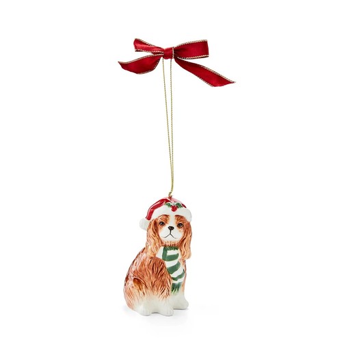 Spode christmas tree - christmas, spaniel