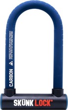 Carbon Angle Grinder Resistant Deterrent U Lock for Bike Large, Black 