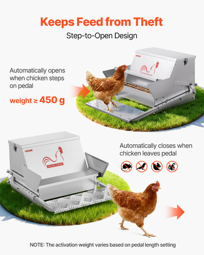 Automatic chicken feeder 25 - chicken, feeder,
