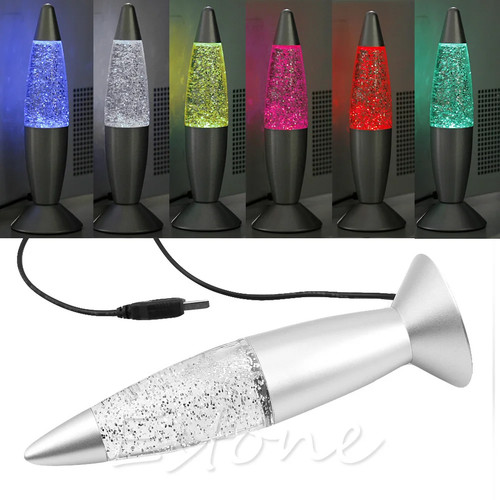 Usb multicolor changing lava - usb,