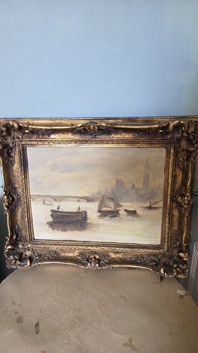 Misty thames view - misty,