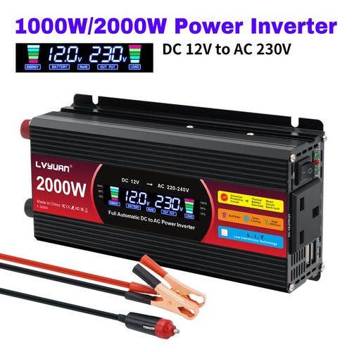 1000w 2000w power inverter 12v - power,