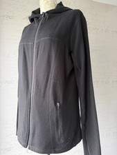 ISOBAR Merino Extra Fine Wool Women’s Hooded Jacket Size Large 