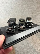 Oxford Diecast, triple pack of London Black Taxis