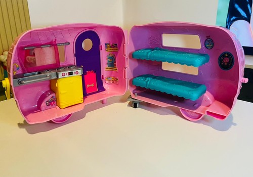 Barbie chelsea pink camper - pink, van