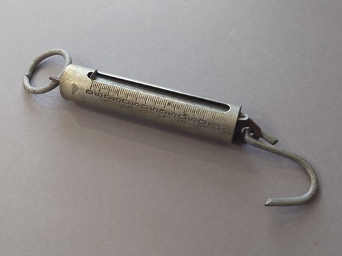 Soviet vintage spring scales - spring,