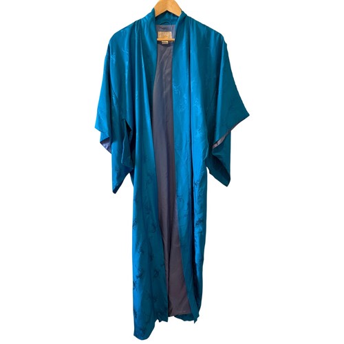 Vintage long jacquard silk - vintage,