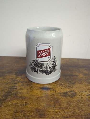 Vintage schlitz stoneware beer - vintage,