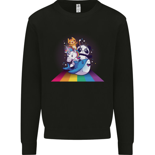 Mystical panda bear unicorn - mystical,