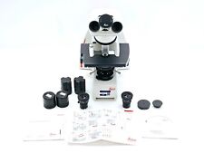 Leica DM750 Microscope w/ 2 x HC PLAN 10x/20 Eyepieces and 1 x HI PLAN 20x/0.40
