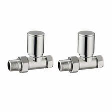 Straight Chrome Radiator