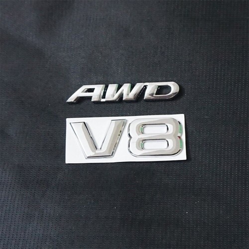 Chrome silver awd metal - +,