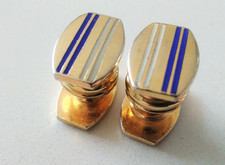 Art Deco Cufflinks Gold with
